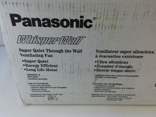 Load image into Gallery viewer, Panasonic FV-08WQ1 WhisperWall 70 CFM Wall Exhaust Bath Fan