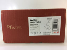 Load image into Gallery viewer, Pfister LG89-7WRC Weller 1-Handle Shower Faucet Trim Kit Polished Chrome