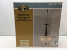 Load image into Gallery viewer, Hampton Bay Springston 3-Light Oil Rubbed Bronze Pendant 1000016258