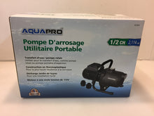 Load image into Gallery viewer, AquaPro 61041 1/2 HP Portable/Transfer Utility Pump