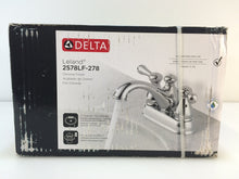 Load image into Gallery viewer, Delta 2578LF-278 Leland 4 in. 2-Handle Bathroom Faucet in Chrome