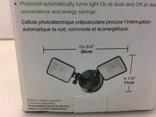 Load image into Gallery viewer, Lithonia Lighting OLF 2SH 40K 120 PE DDB HP17 M4 Bronze Square Flood Light