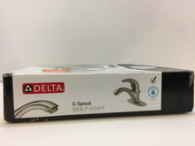 Load image into Gallery viewer, Delta 583LF-SSWF Classic Single Hole Single-Handle Bathroom Faucet, Stainless