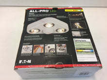 Load image into Gallery viewer, All-Pro Revolve 270-Degree White Triple Head Motion LED Security Flood Light