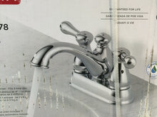 Load image into Gallery viewer, Delta 2578LF-278 Leland 4 in. 2-Handle Bathroom Faucet in Chrome