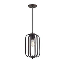Load image into Gallery viewer, Monteaux Lighting 1-Light Bronze Metal Pendant YLT1837P1A