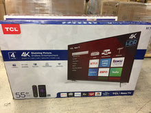 Load image into Gallery viewer, TCL 55S423 55" 4K UHD HDR Smart Roku LED TV