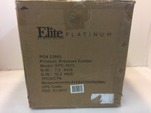 Load image into Gallery viewer, Elite EPC-1013 10 Qt. Pressure Cooker