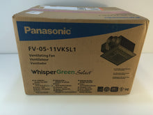 Load image into Gallery viewer, Panasonic FV-05-11VKSL1 WhisperGreen Select 50/80/110 CFM Exhaust Bath Fan