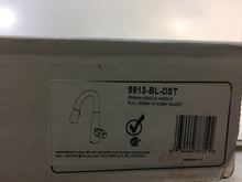 Load image into Gallery viewer, Delta 9913-BL-DST Essa 1-Handle Bar Faucet w MagnaTite Docking Matte Black
