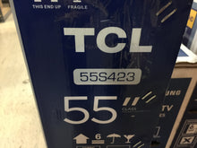 Load image into Gallery viewer, TCL 55S423 55" 4K UHD HDR Smart Roku LED TV