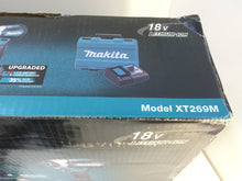 Load image into Gallery viewer, Makita XT269M 18V 4.0Ah LXT Li-Ion Brushless Cordless Combo Kit 2-Tool