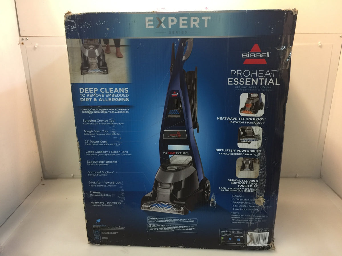 Essential Upright Carpet Bissell Proheat Essential Carpet Cleaner
