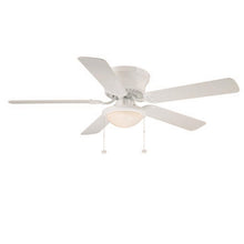 Load image into Gallery viewer, Hugger AL383LED-WH 52 in. LED Indoor White Ceiling Fan with Light Kit 1002269803