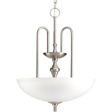 Load image into Gallery viewer, Progress Lighting P3971-09 Revive 3-Light Brushed Nickel Foyer Pendant