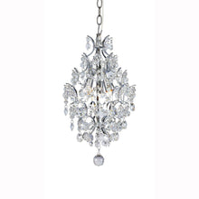 Load image into Gallery viewer, Hampton Bay 3-Light Chrome Crystal Branches Pendant 1000051534