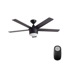 Load image into Gallery viewer, HDC SW1422MBK Merwry 52" Integrated Black Ceiling Fan 1001236066