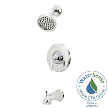 Load image into Gallery viewer, Pfister 808-WS-CB0C Avalon 1-Handle 1-Spray Tub and Shower Faucet, Chrome