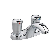 Load image into Gallery viewer, American Standard 1340.225.002 Metering 2Handle Low-Arc Bathroom Faucet Chrome