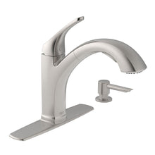 Load image into Gallery viewer, American Standard 4145SSF Barton Pull-Out Kitchen Faucet Stainless Steel