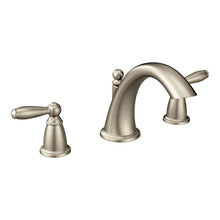 Load image into Gallery viewer, MOEN T4943BN Brantford Deck-Mount Roman Tub Faucet Trim Kit, Brushed Nickel