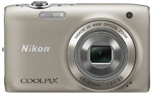 Load image into Gallery viewer, Nikon CoolPix S3100 2.7" LCD 14MP 5x Optical Zoom Nikkor Lens Digital Camera