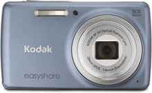Load image into Gallery viewer, Kodak EasyShare M552 14MP 5x Optical Zoom 2.7" LCD Digital Camera, Blue Gray