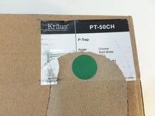 Load image into Gallery viewer, KRAUS PT-50CH P-Trap in Chrome