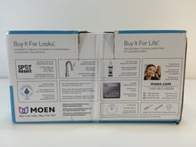 Load image into Gallery viewer, MOEN WS84913SRN Banbury 4" Centerset 2-Handle Bath Faucet, Brushed Nickel
