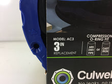 Load image into Gallery viewer, Culwell Flange AC3 3 in. Compression Floor Protecting ABS Toilet Flange Black