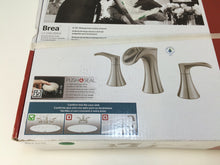 Load image into Gallery viewer, Pfister LF-049-BRKK Brea 8" Widespread Waterfall Bathroom Faucet Brushed Nickel