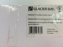 Load image into Gallery viewer, Glacier Bay 67513W-6001 Mandouri 4" Centerset High-Arc Bathroom Faucet, Chrome