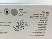 Load image into Gallery viewer, Glacier Bay 67513W-6001 Mandouri 4" Centerset High-Arc Bathroom Faucet, Chrome