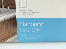 Load image into Gallery viewer, MOEN 86924SRN Banbury Deck-Mount High Arc Roman Tub Faucet Brushed Nickel