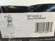 Load image into Gallery viewer, Delta RP1002CZ Classic Soap and Lotion Dispenser in Champagne Bronze