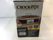 Load image into Gallery viewer, Crock-Pot SCCPCCP350-CR 3.5 Qt. Programmable Crock Slow Cooker in Cranberry