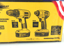Load image into Gallery viewer, DEWALT DCK235C 18V NiCd Cordless Drill/Driver and Impact Driver Combo Kit