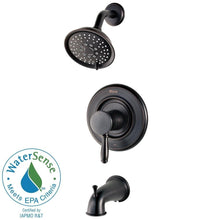 Load image into Gallery viewer, Pfister R90-WS-TD2Y Universal Tub Shower Faucet Trim Kit, Tuscan Bronze