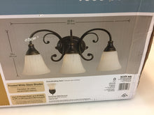Load image into Gallery viewer, Hampton Bay GEX1393A Somerset 3-Light Bronze Vanity Light 1000037257