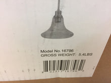 Load image into Gallery viewer, Home Decorators 16796 1-Light Satin Nickel Contemporary Mini Pendant 702988