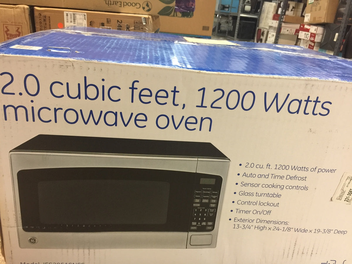 GE JES2051SNSS 2.0 cu. ft. Countertop Microwave in Stainless Steel NT