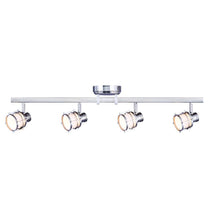 Load image into Gallery viewer, Hampton Bay DC7606PR 4-Light Pewter Integrated LED Track Lighting Fixture