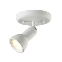 Load image into Gallery viewer, (4) Hampton Bay 804369 5" 1-Light White Fixed Track Lighting Fixture 1002656815