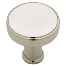 Load image into Gallery viewer, (24-pack) Martha Stewart Living Medallion 1" Polished Nickel Round Cabinet Knob