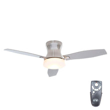 Load image into Gallery viewer, Hampton Bay 24030 Marta 52" Indoor Brushed Nickel Ceiling Fan 288385
