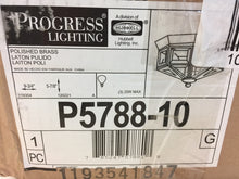 Load image into Gallery viewer, Progress Lighting P5788-10 9.75" 3-Light Polished Brass Flushmount