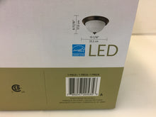 Load image into Gallery viewer, Progress Lighting 650066 13.125" Antique bronze LED Flush Mount Light