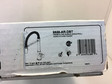 Load image into Gallery viewer, Delta 9659-AR-DST Trinsic Pull-Down Sprayer Kitchen Faucet Arctic Stainless
