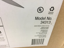 Load image into Gallery viewer, Hampton Bay 34313 Pilot 60" 52" Indoor Brushed Nickel Ceiling Fan 1002545239