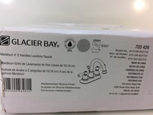 Load image into Gallery viewer, Glacier Bay 67513W-6027H2 Mandouri 4" Centerset High-Arc Bathroom Faucet Bronze